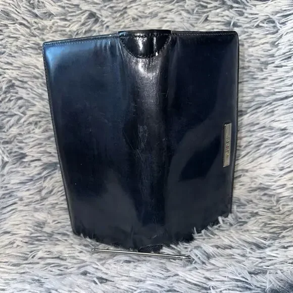 Vintage Gucci By Tom Ford 1998 black patent leather wallet - EUC - Picture 10 of 11
